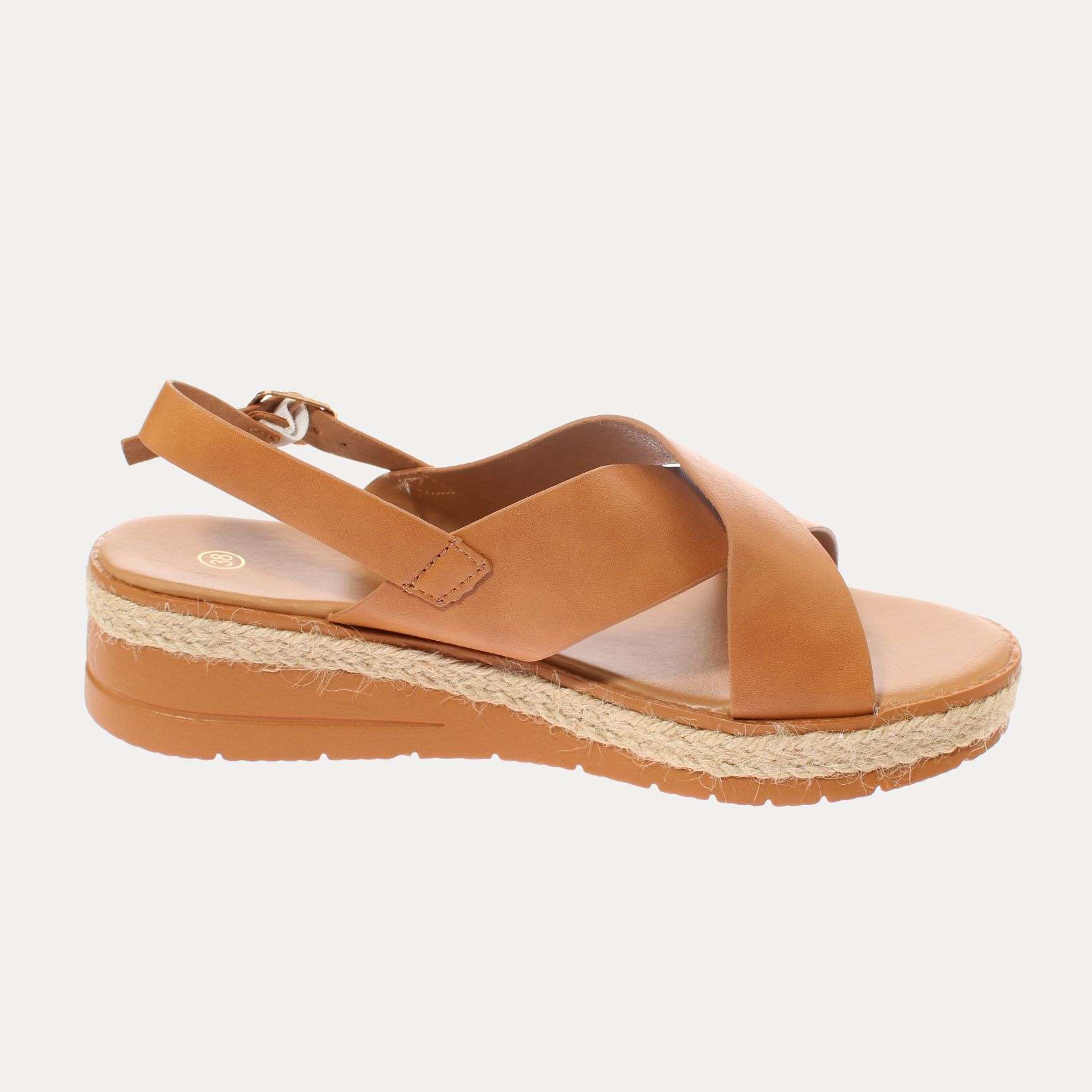 SANDALIAS MUJER VÍA FRANCA YELLOW BROWN ART. 52110B31104YBROWN - 4