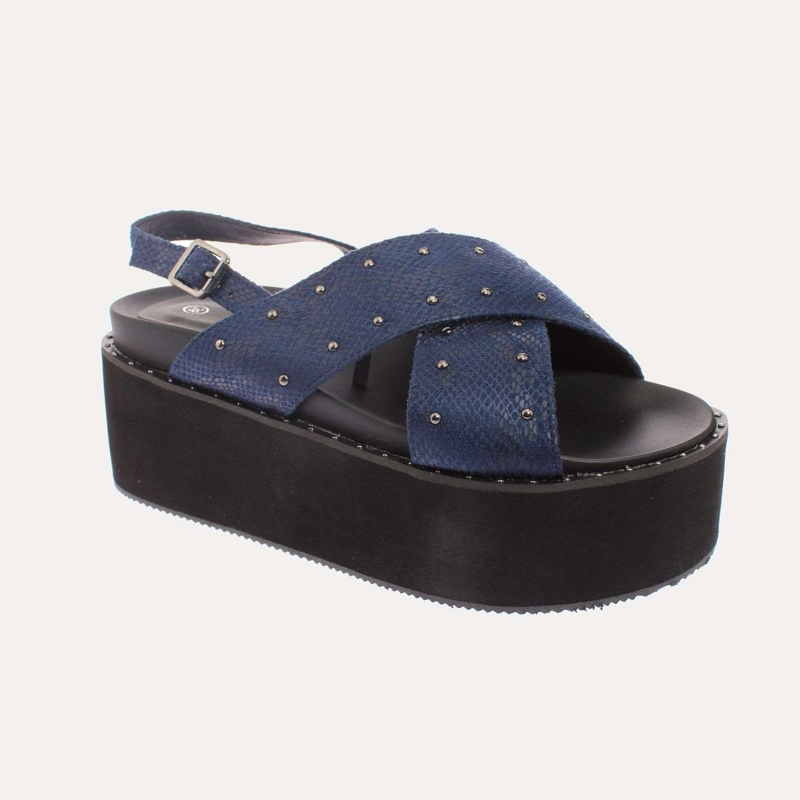 SANDALIAS MUJER VÍA FRANCA AZUL AZUL PETRÓLEO ART. 5S209B0075DBLUE - 1