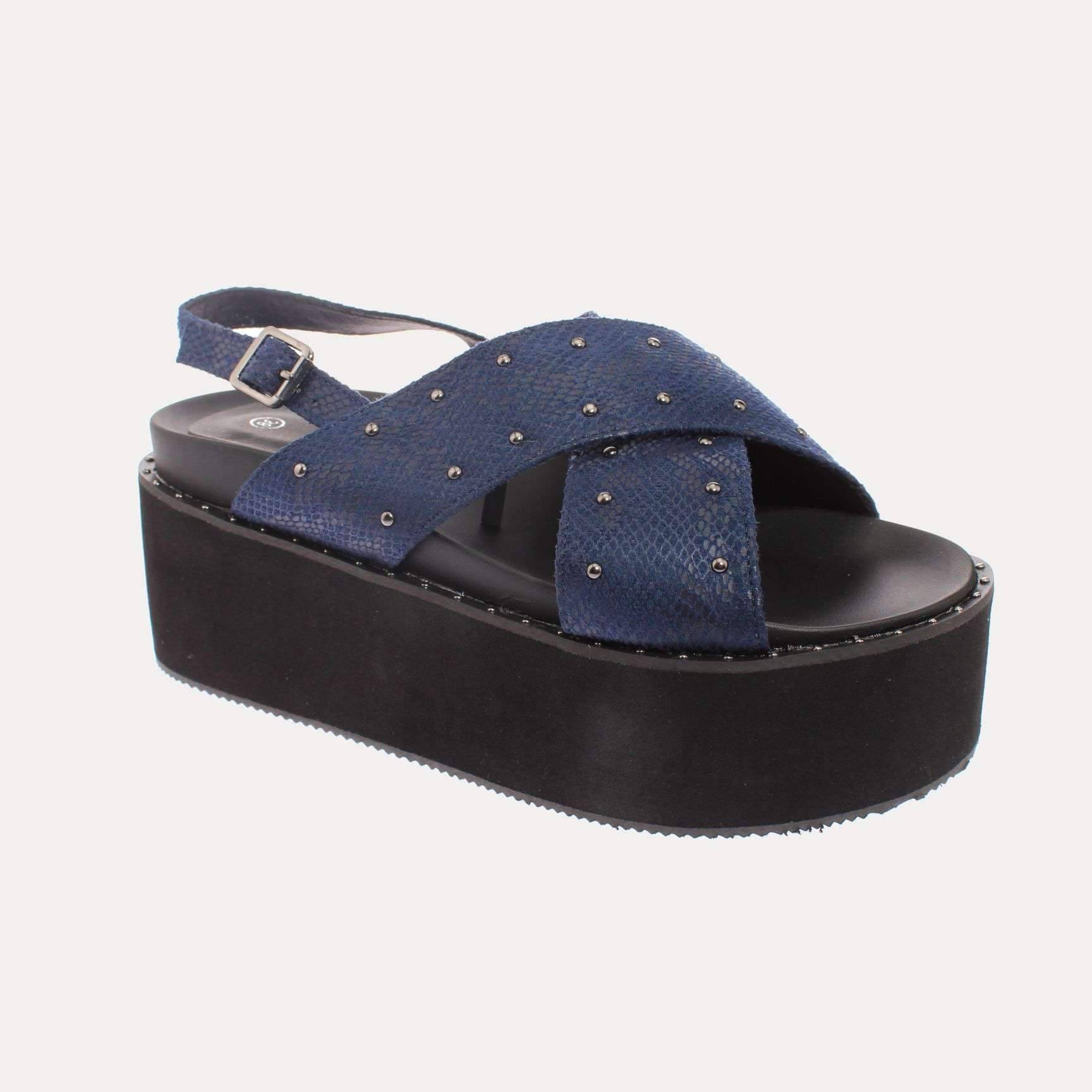 SANDALIAS MUJER VÍA FRANCA AZUL AZUL PETRÓLEO ART. 5S209B0075DBLUE - 1