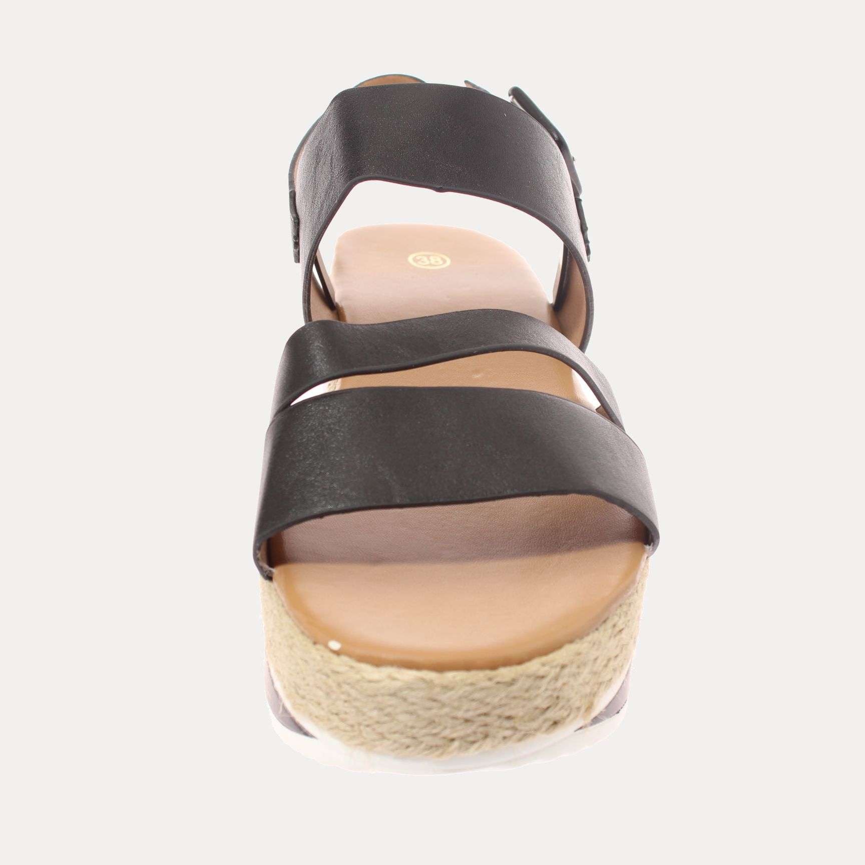 SANDALIAS MUJER VÍA FRANCA NEGRO ART. 52110B31105BLACK - 3