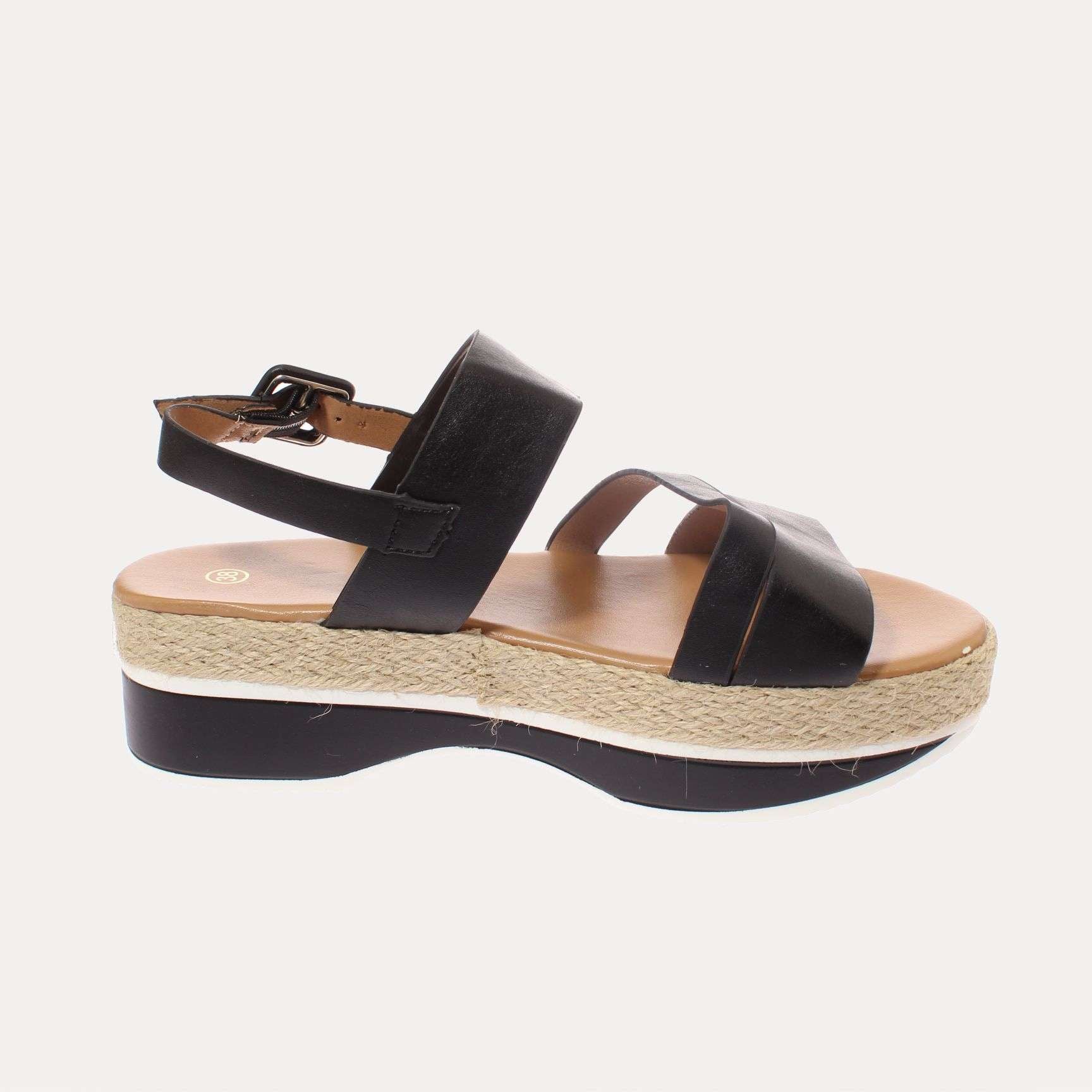 SANDALIAS MUJER VÍA FRANCA NEGRO ART. 52110B31105BLACK - 4