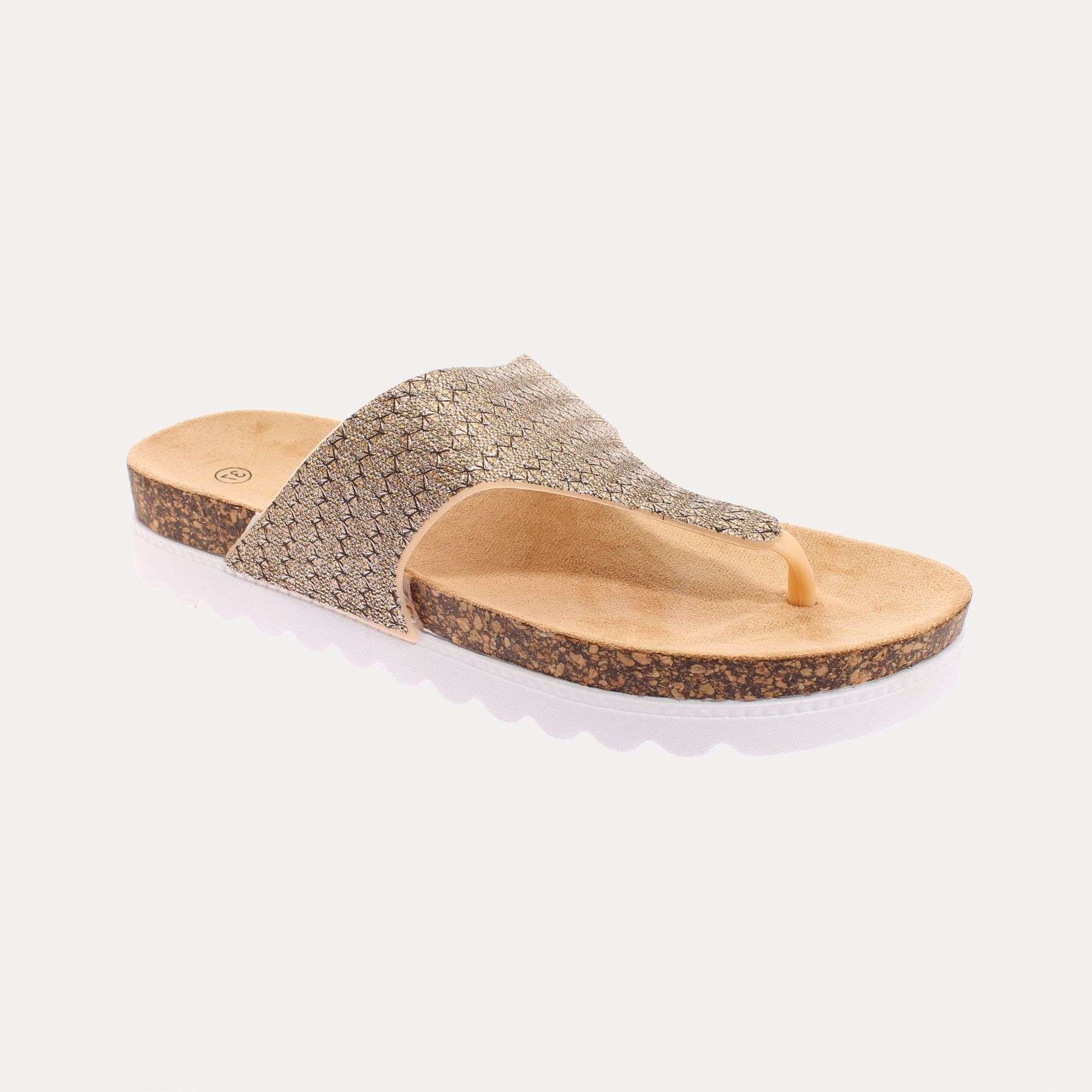 SANDALIAS MUJER VÍA FRANCA ORO ART. 5S210B0086GOLD - 1