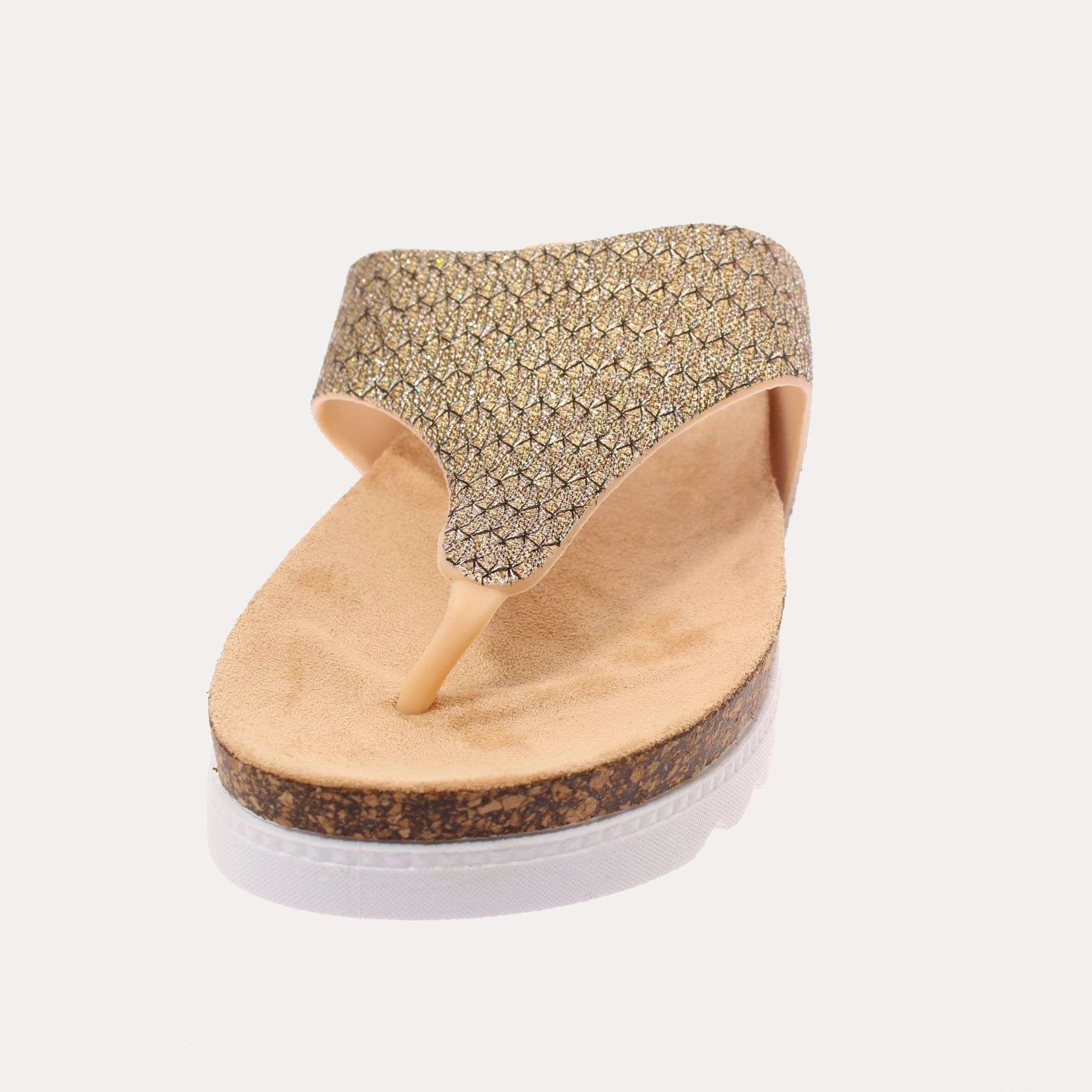 SANDALIAS MUJER VÍA FRANCA ORO ART. 5S210B0086GOLD - 3