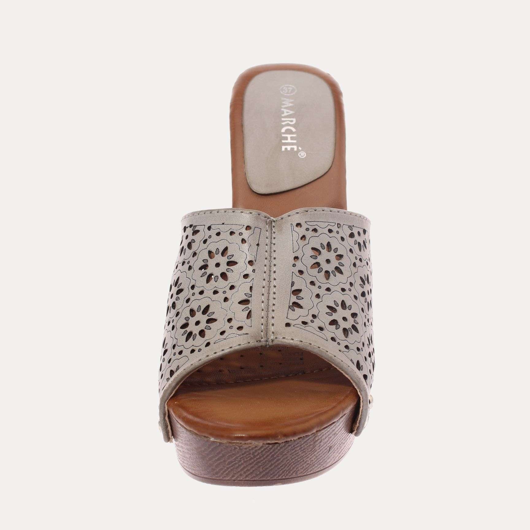 SANDALIAS MUJER VÍA FRANCA GRIS MARCHE ART. 5TY201GREY - 3
