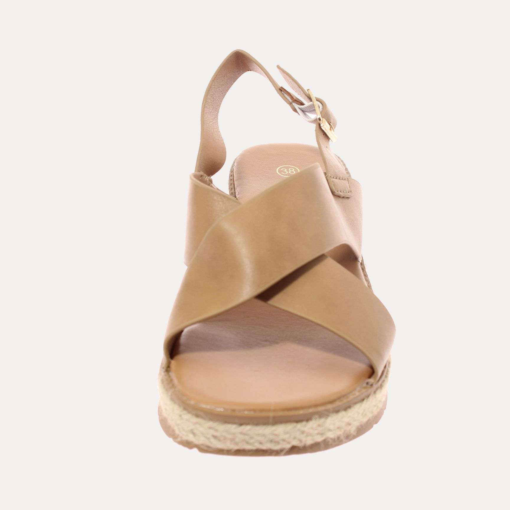 SANDALIAS MUJER VÍA FRANCA KAKI ART. 52110B31104KAKI - 3