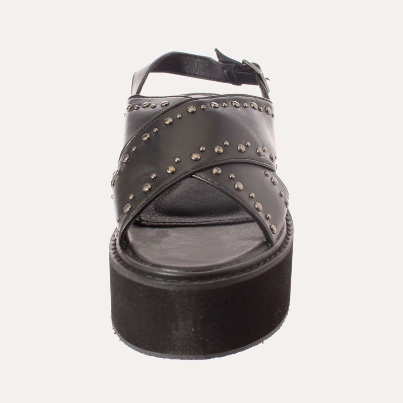 SANDALIA PLATAFORMA MUJER VÍA FRANCA NEGRO ART. 52109B30874BLACK - 3