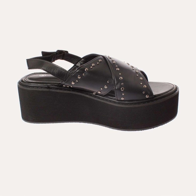 SANDALIA PLATAFORMA MUJER VÍA FRANCA NEGRO ART. 52109B30874BLACK - 4