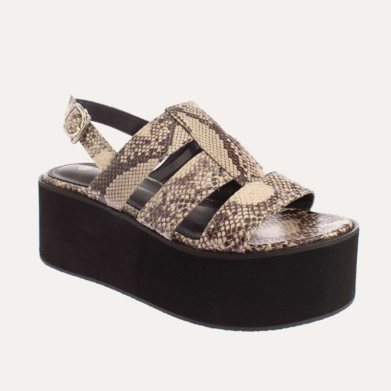 SANDALIA PLATAFORMA MUJER VÍA FRANCA NEGRO ART. 52109B30895BLACK - 1