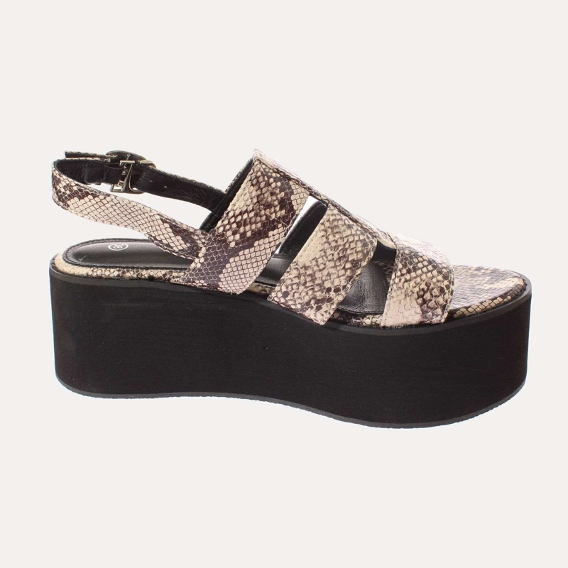 SANDALIA PLATAFORMA MUJER VÍA FRANCA NEGRO ART. 52109B30895BLACK - 4