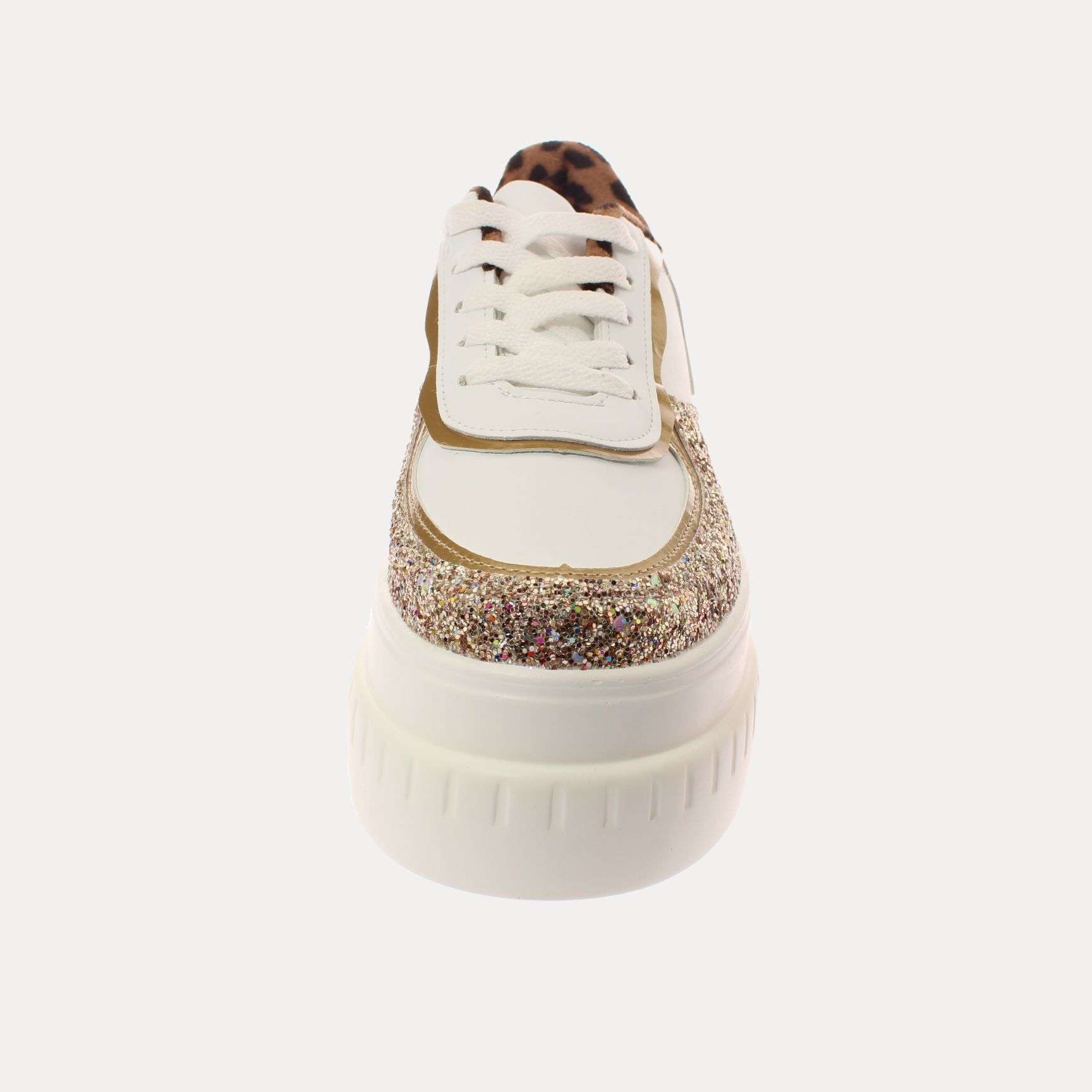 ZAPATILLA PLATAFORMA BLANCO/DORADO VÍA FRANCA ART. 5S212B0098DGOLD - 3