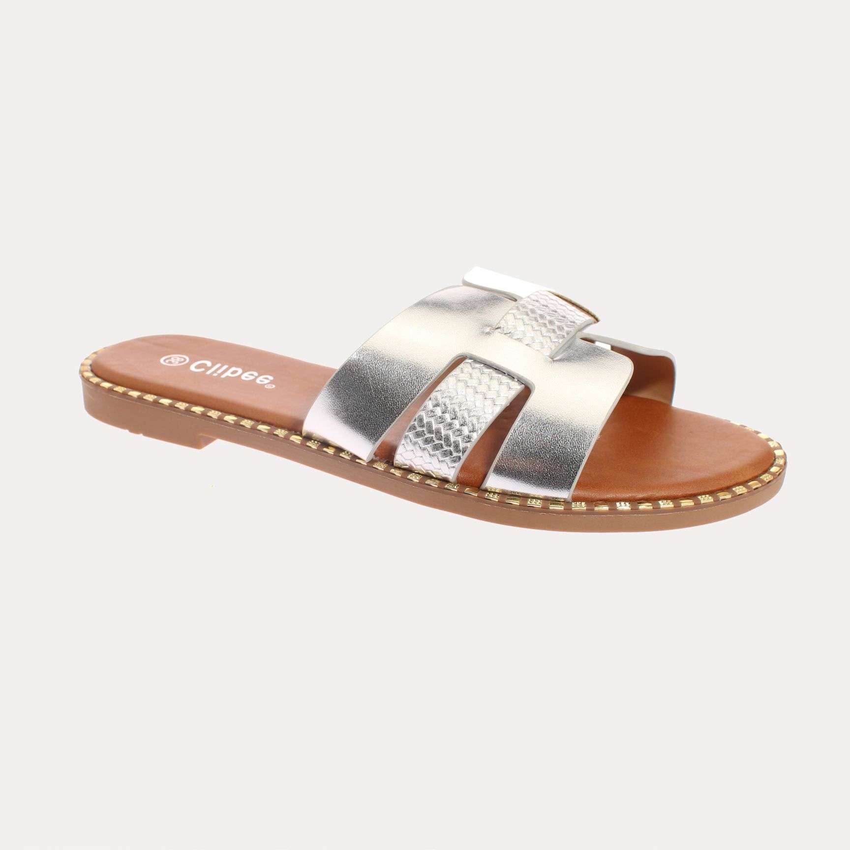 SANDALIA MUJER VÍA FRANCA PLATA ART. 5KD71 - 1