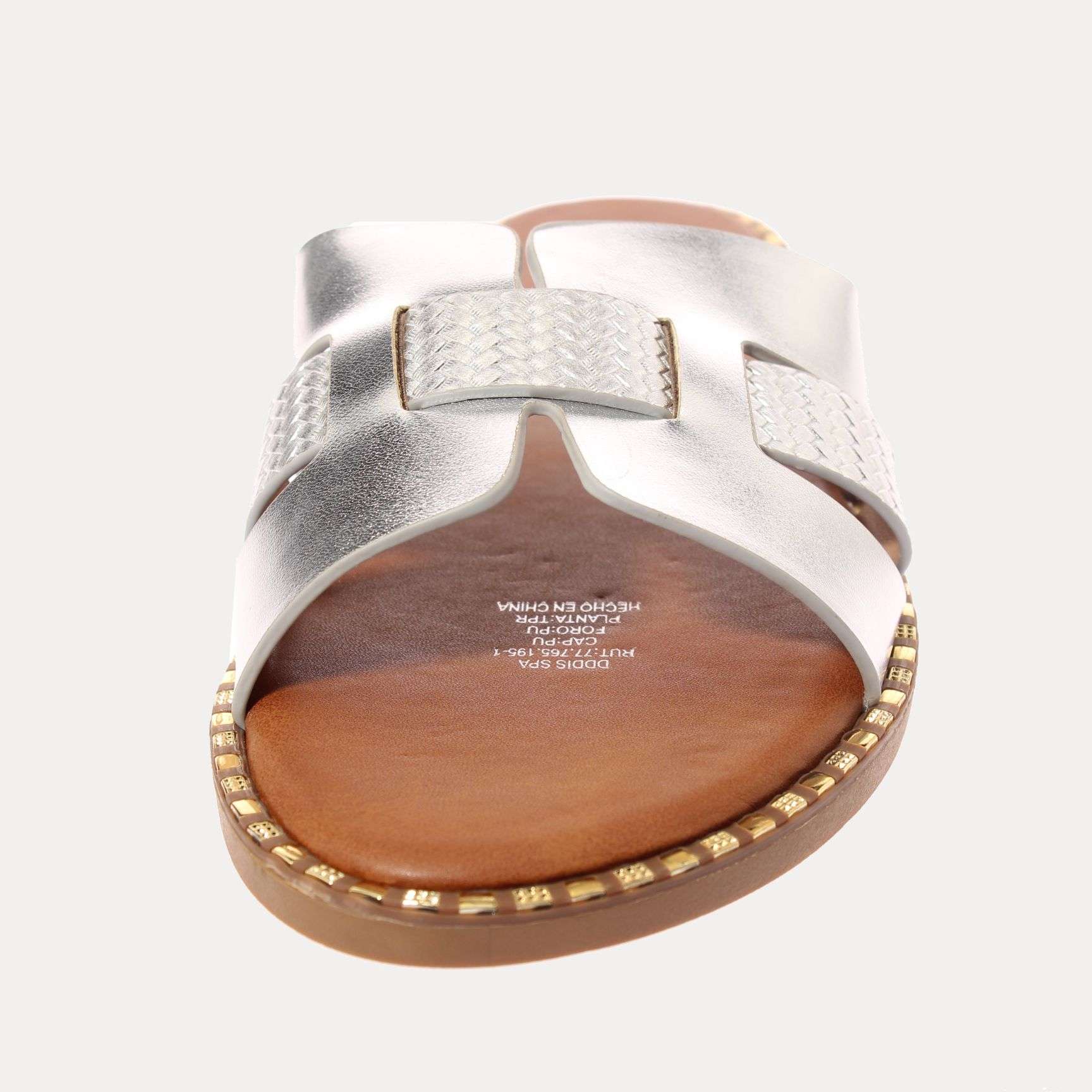 SANDALIA MUJER VÍA FRANCA PLATA ART. 5KD71 - 3