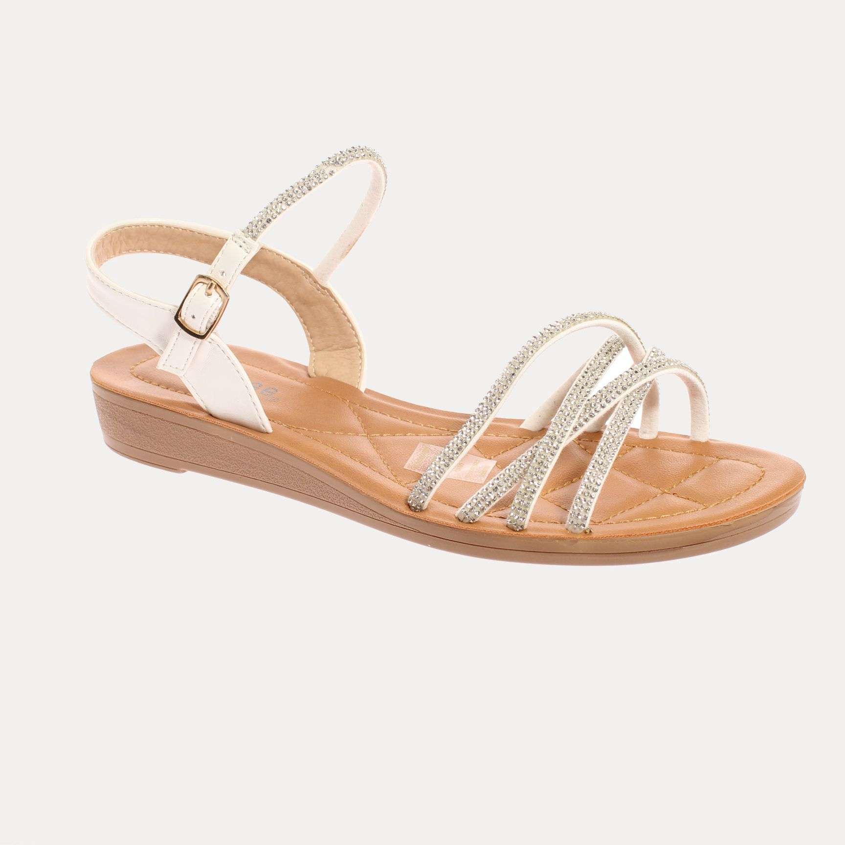 SANDALIA MUJER VÍA FRANCA BLANCO ART. 5KD50 - 1