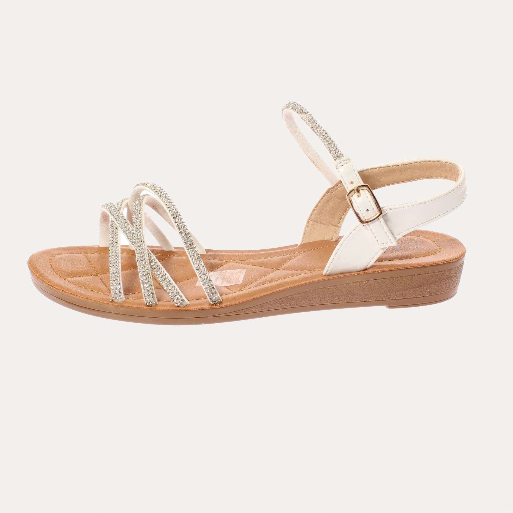 SANDALIA MUJER VÍA FRANCA BLANCO ART. 5KD50 - 2