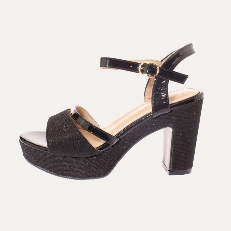 SANDALIA FIESTA MUJER VIA FRANCA NEGRO ANDARINA ART. 5DR0020 - 2