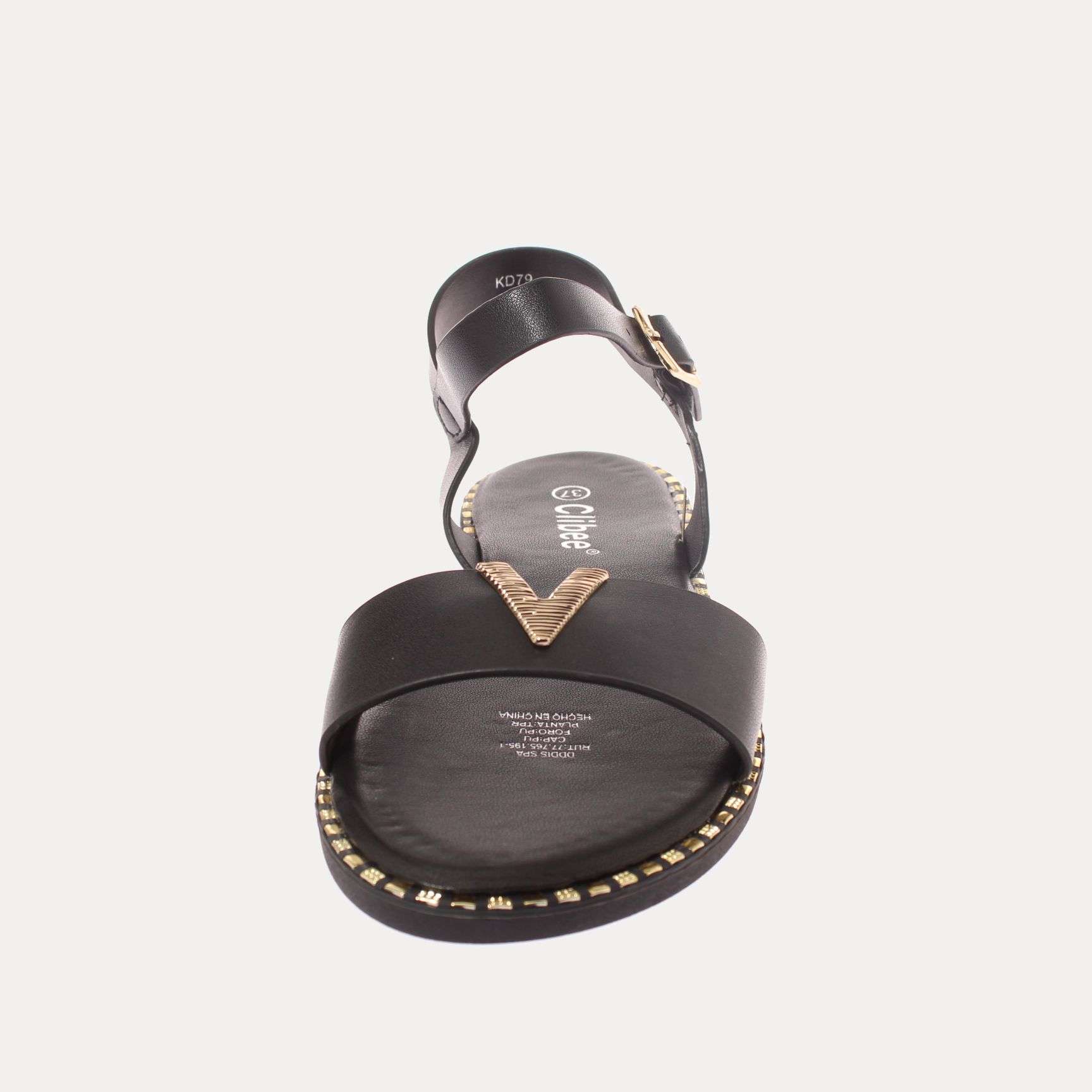 SANDALIA MUJER VÍA FRANCA NEGRO ART. 5KD79 - 3