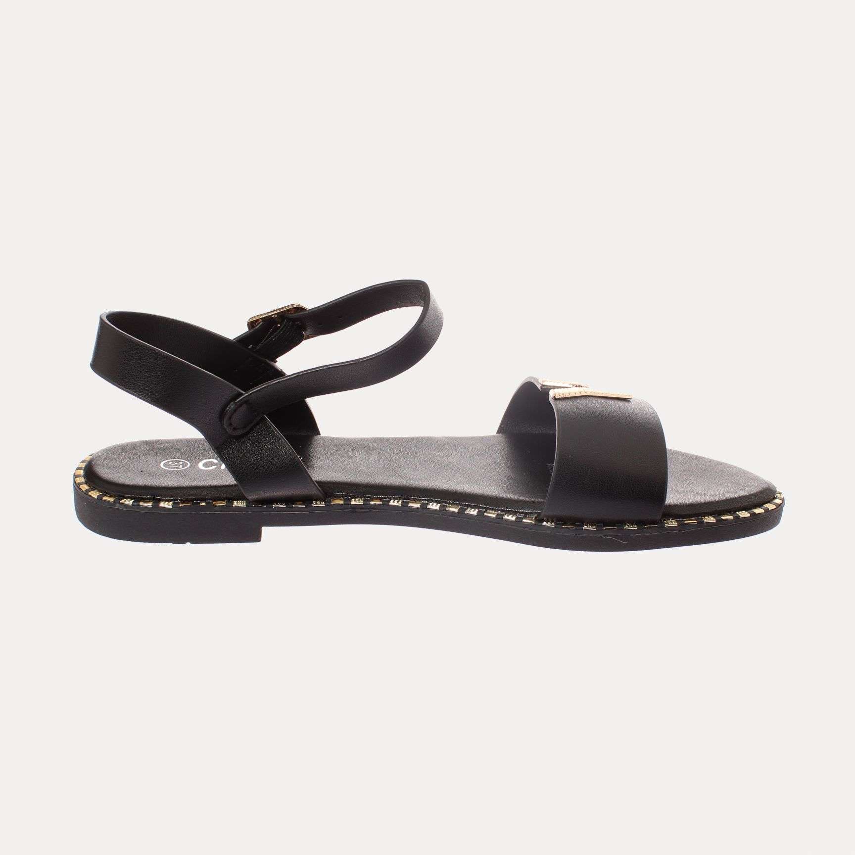 SANDALIA MUJER VÍA FRANCA NEGRO ART. 5KD79 - 4