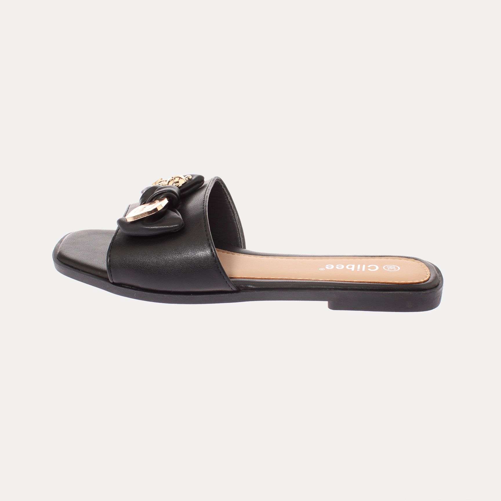 SANDALIA MUJER VÍA FRANCA NEGRO ART. 5KD72 - 2