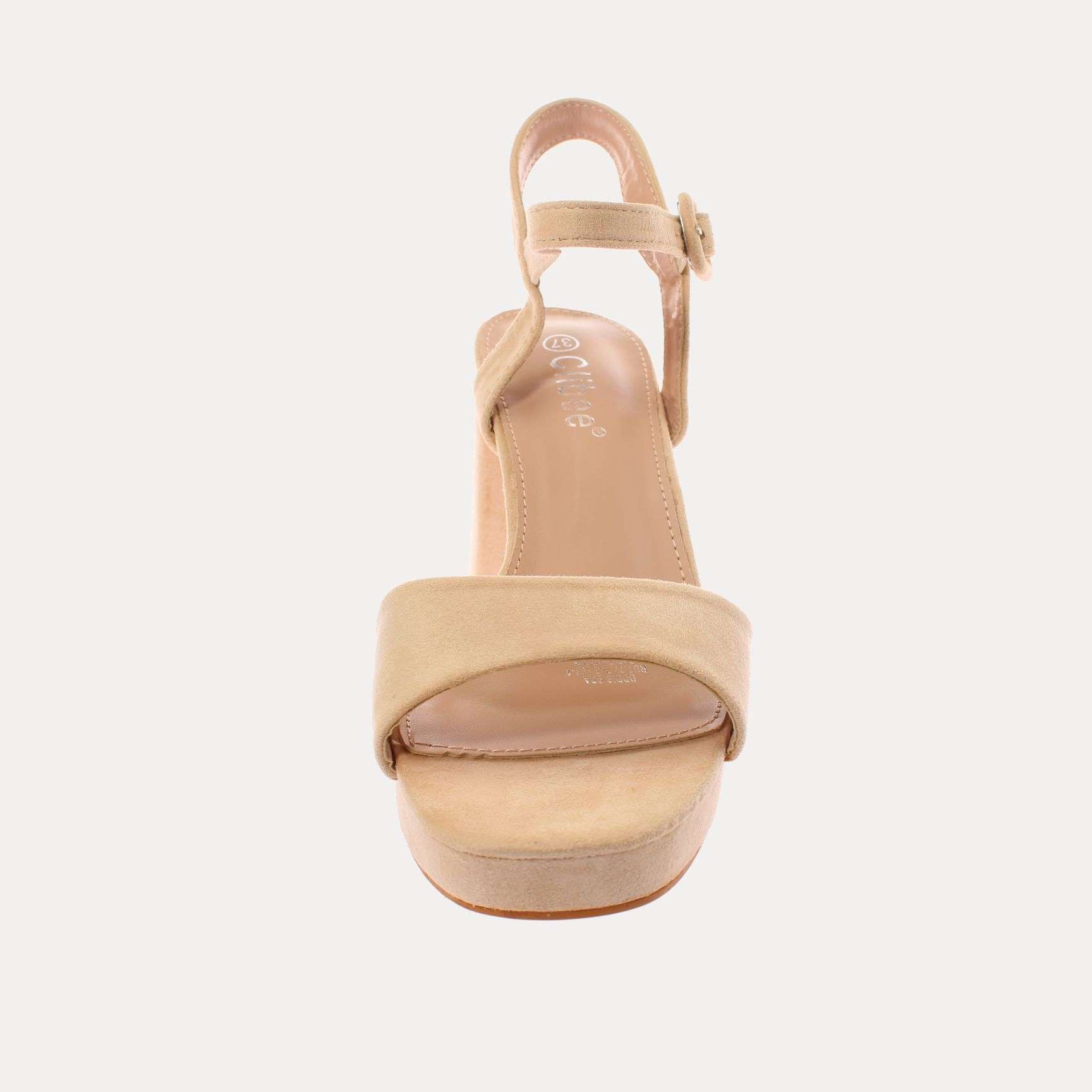 SANDALIA MUJER VÍA FRANCA BEIGE ART. 5K23 - 3