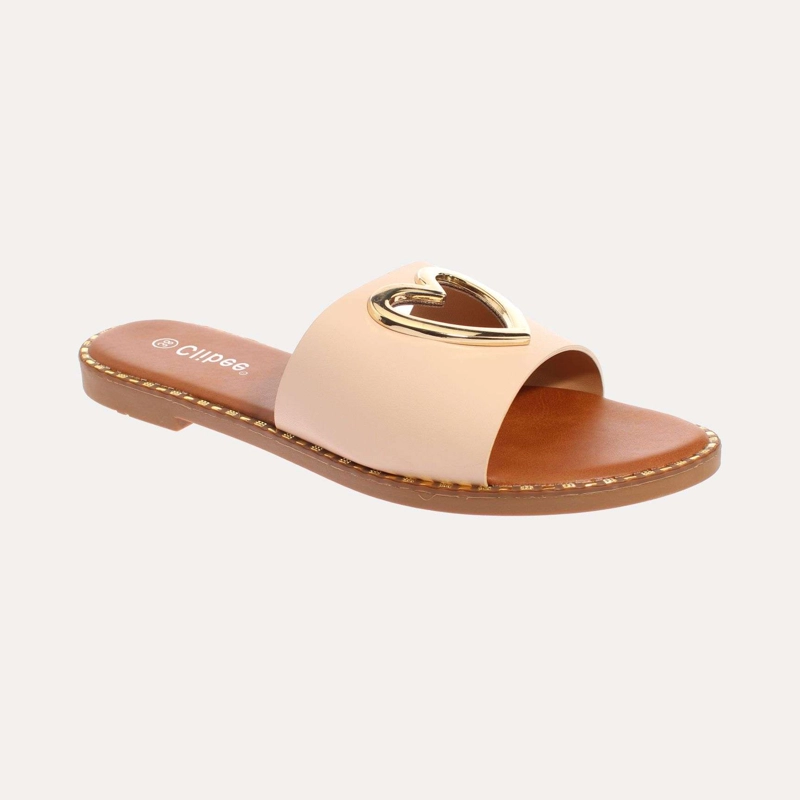 SANDALIA MUJER VÍA FRANCA BEIGE ART. 5KD70 - 1