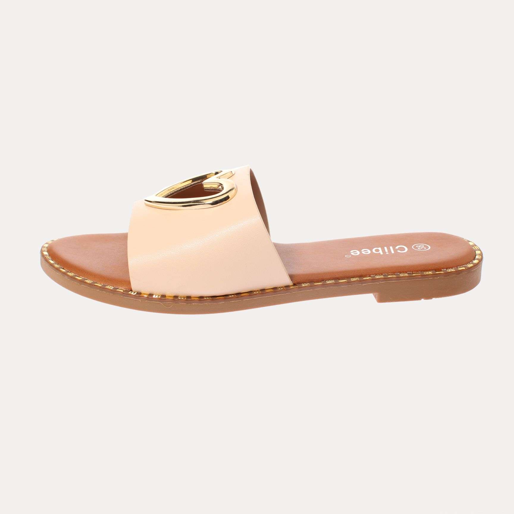 SANDALIA MUJER VÍA FRANCA BEIGE ART. 5KD70 - 2