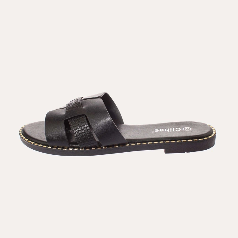 SANDALIA MUJER VÍA FRANCA NEGRO ART. 5KD71 - 2