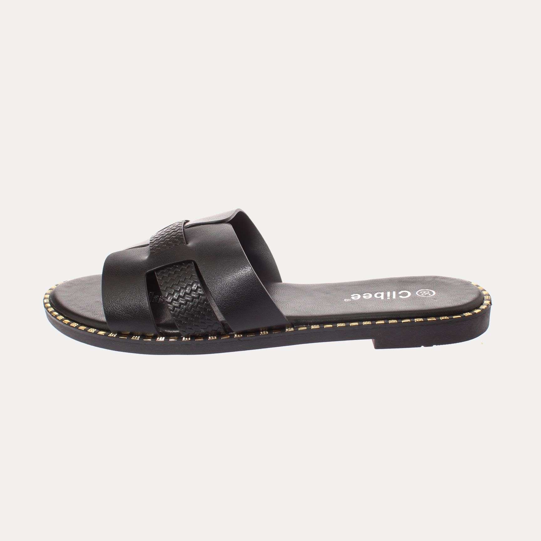 SANDALIA MUJER VÍA FRANCA NEGRO ART. 5KD71 - 2