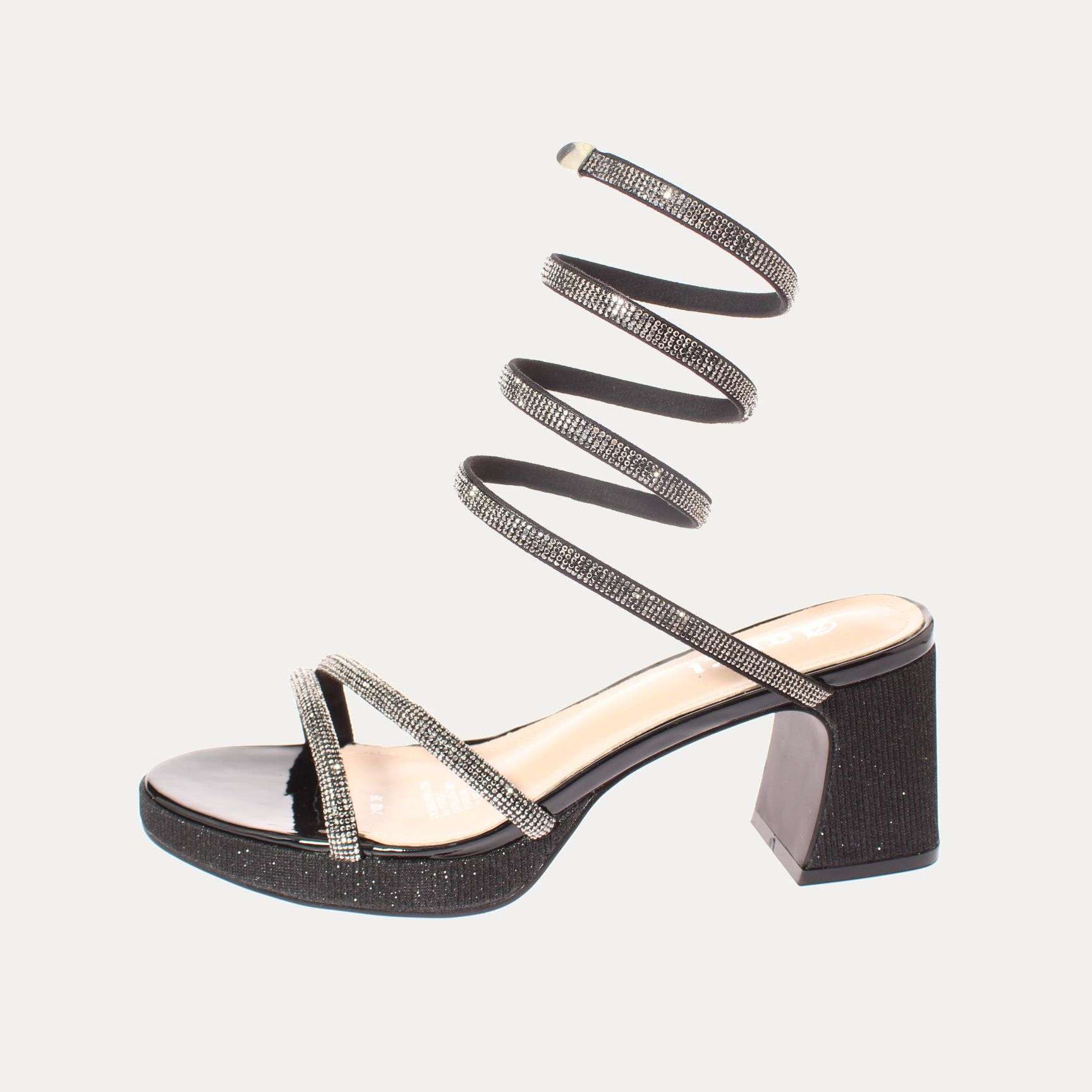 SANDALIA TACO NEGRO VÍA FRANCA ART. 52100BLACK - 2