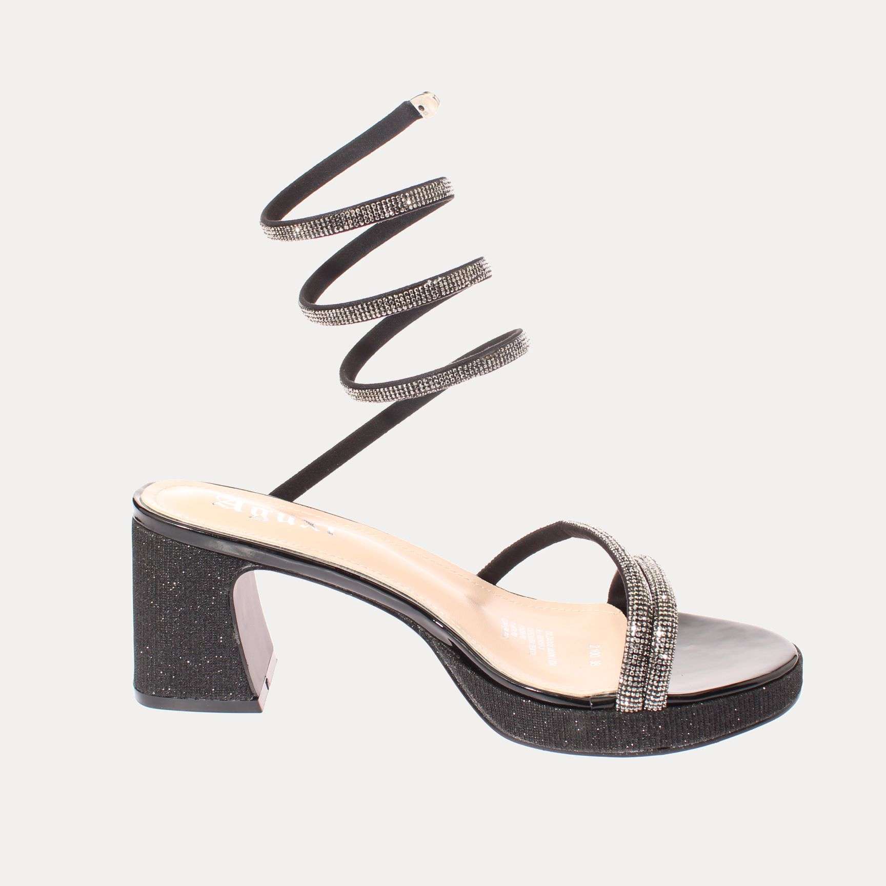 SANDALIA TACO NEGRO VÍA FRANCA ART. 52100BLACK - 4