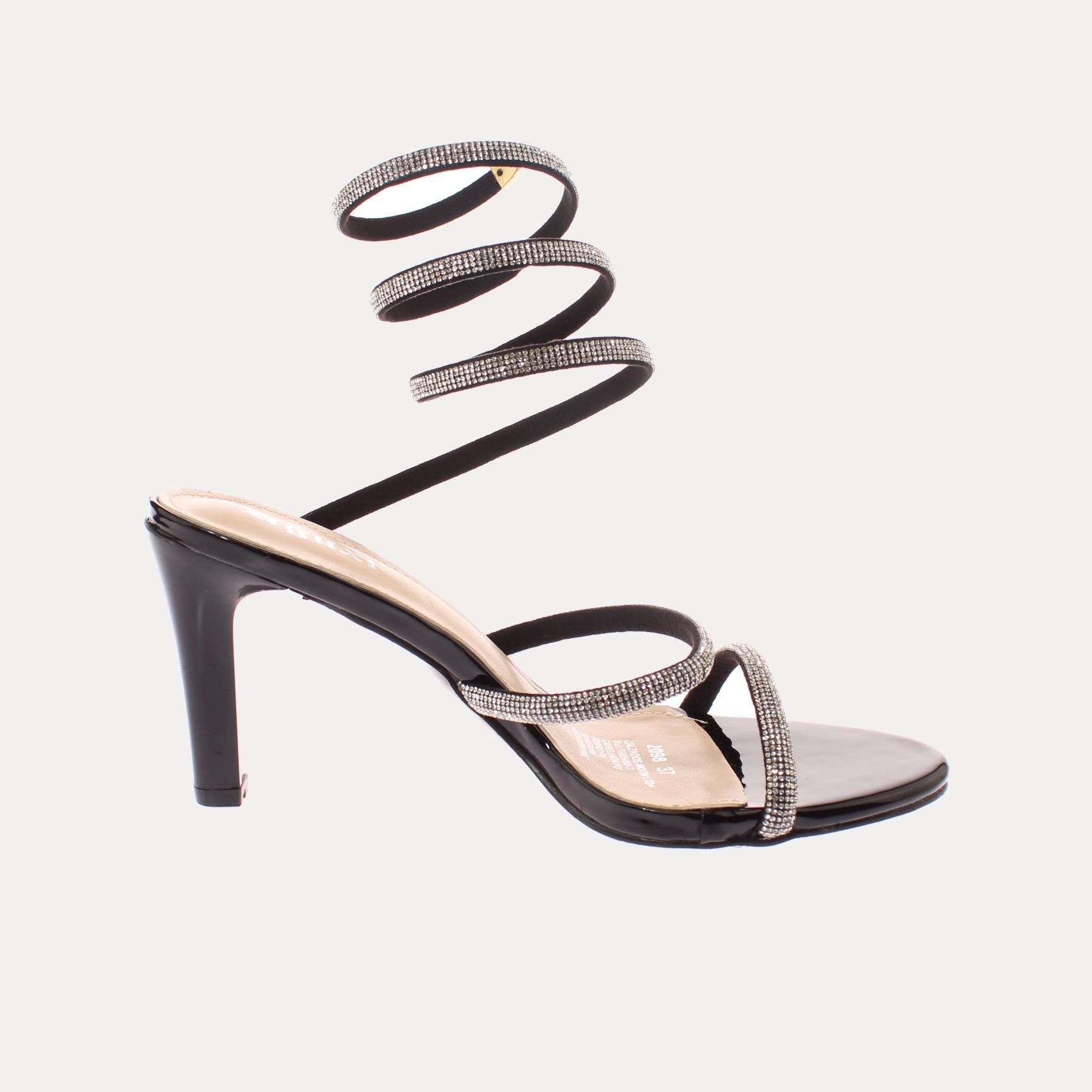 SANDALIA TACO NEGRO VÍA FRANCA ART. 52098BLACK - 4