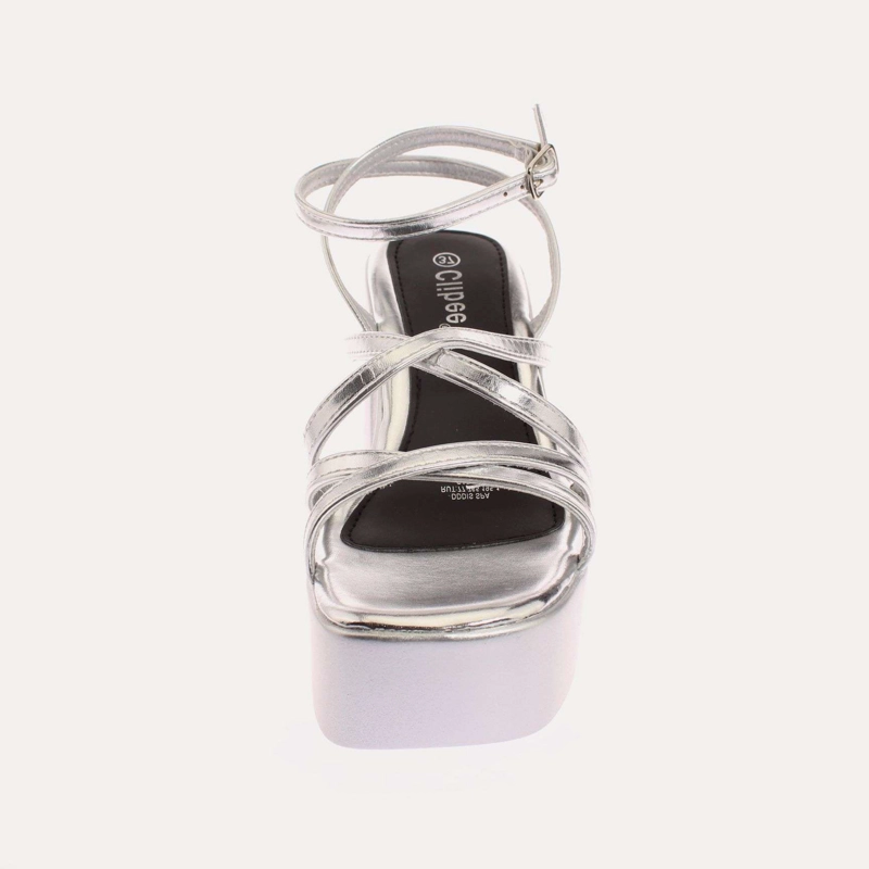 SANDALIA PLATAFORMA NEGRO VÍA FRANCA ART. 5K5SILVERY - 3