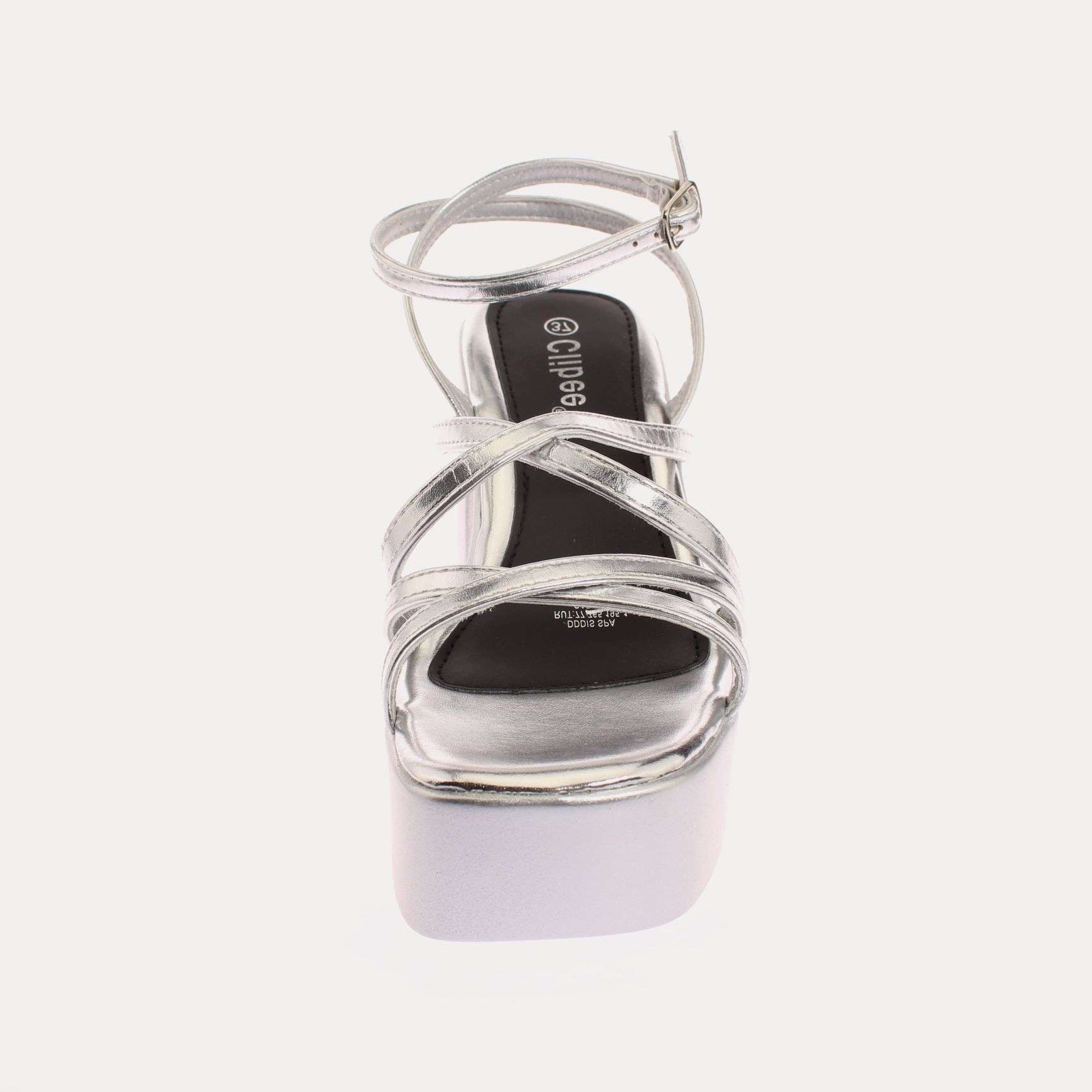 SANDALIA PLATAFORMA NEGRO VÍA FRANCA ART. 5K5SILVERY - 3