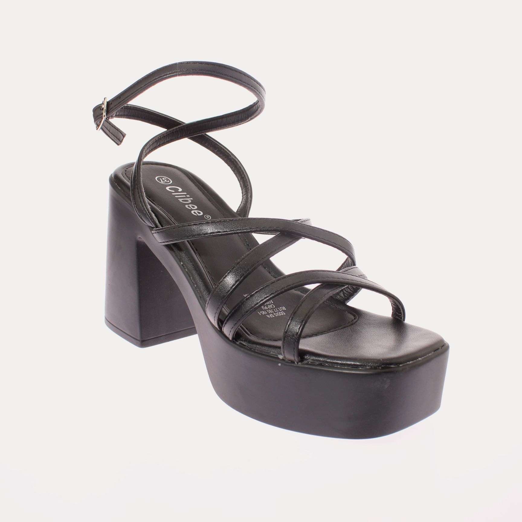 SANDALIA PLATAFORMA NEGRO VÍA FRANCA ART. 5K5BLACK - 1