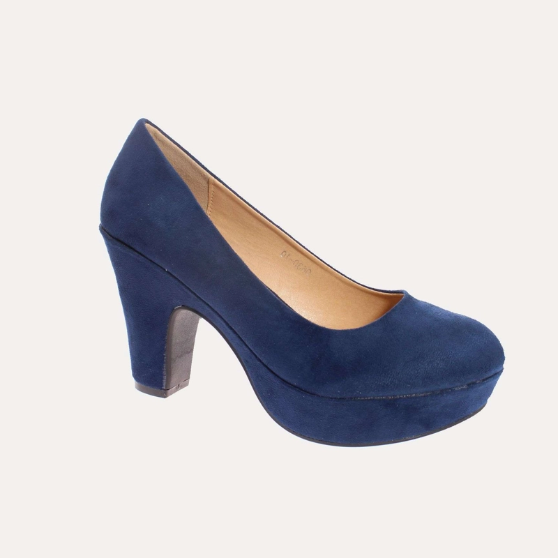 ZAPATO TACO AZUL VIA FRANCA ART. 5063010NAVY - 1