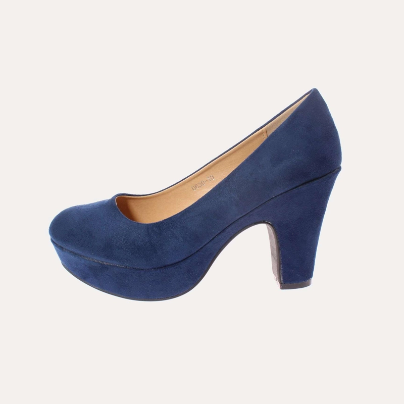 ZAPATO TACO AZUL VIA FRANCA ART. 5063010NAVY - 2