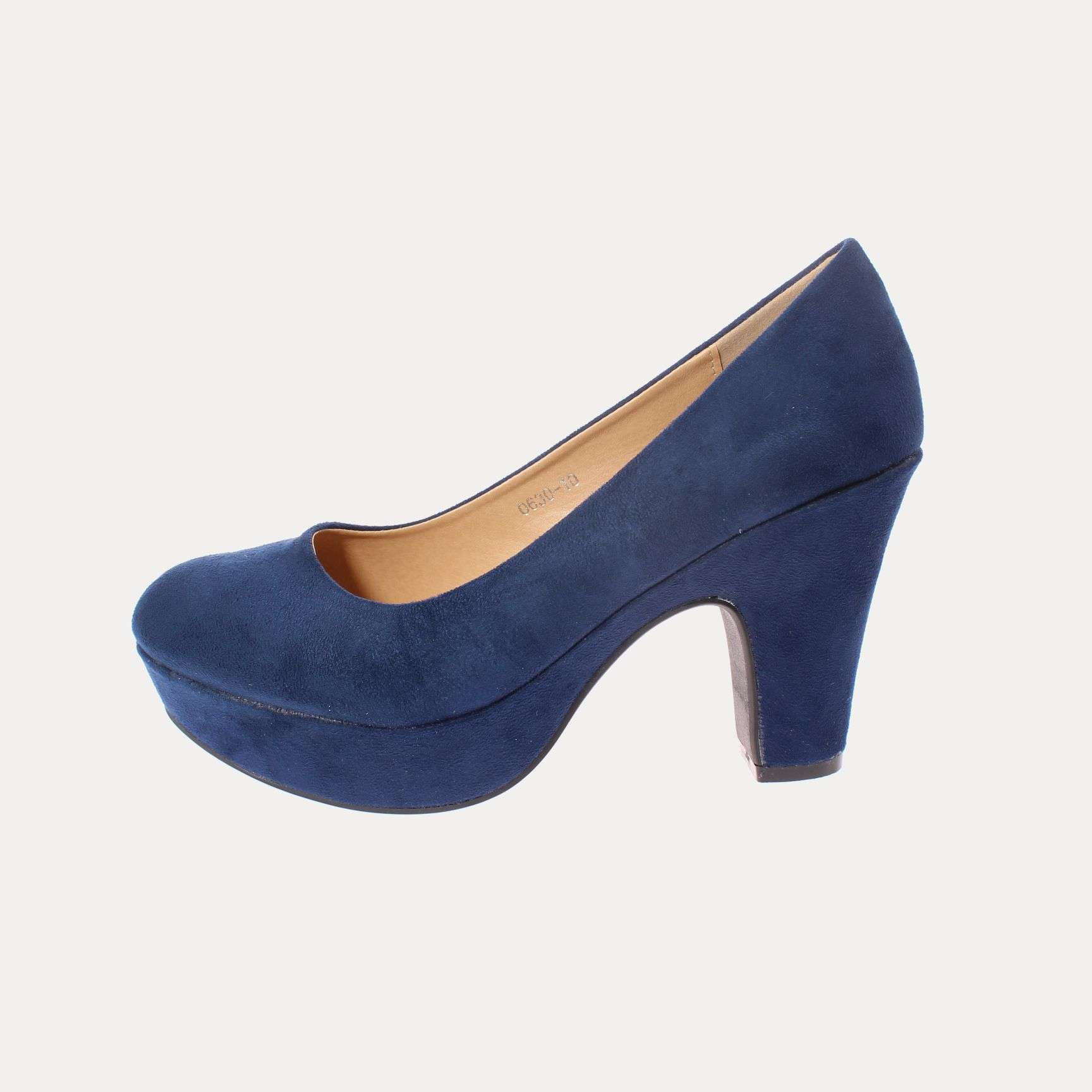 ZAPATO TACO AZUL VIA FRANCA ART. 5063010NAVY - 2
