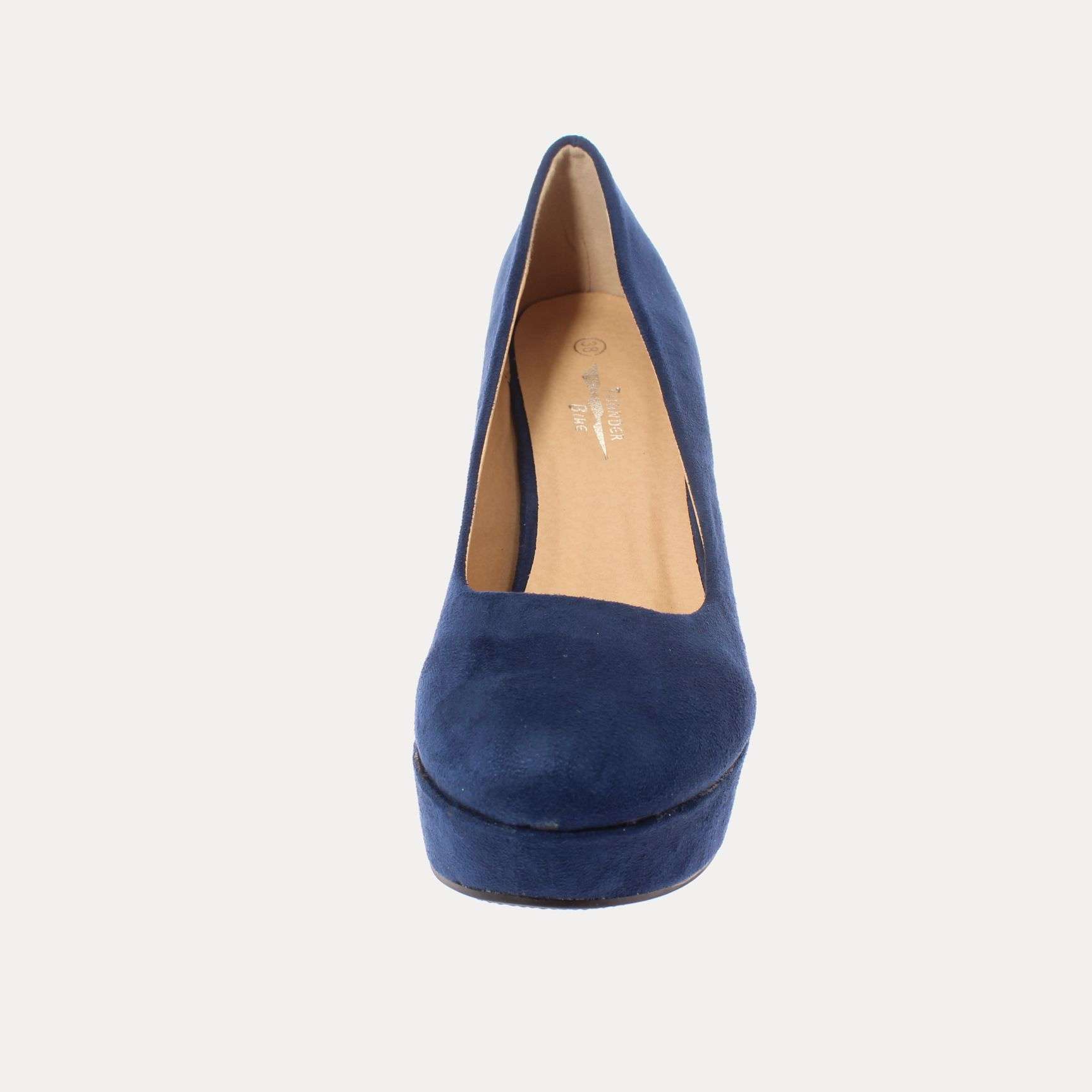 ZAPATO TACO AZUL VIA FRANCA ART. 5063010NAVY - 3