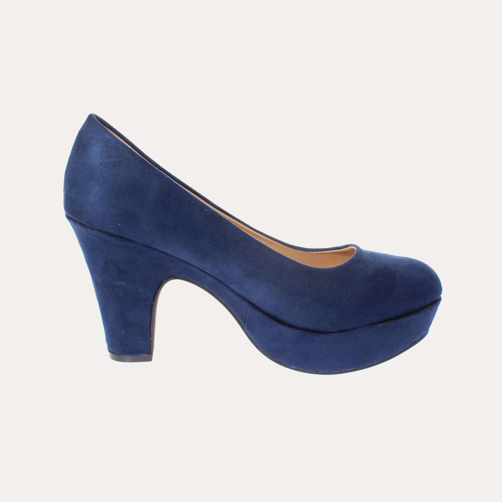 ZAPATO TACO AZUL VIA FRANCA ART. 5063010NAVY - 4