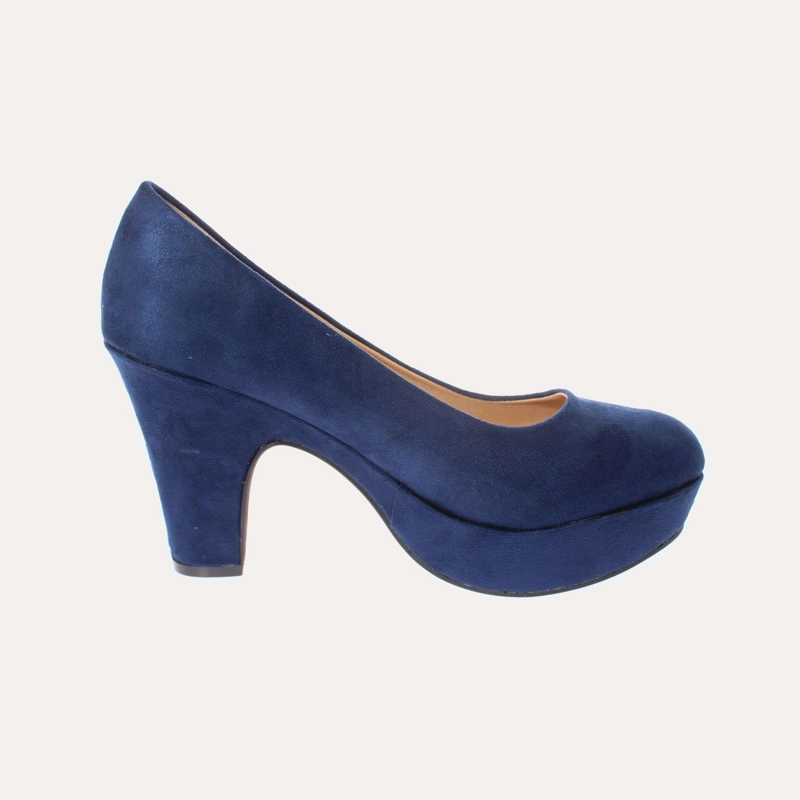 ZAPATO TACO AZUL VIA FRANCA ART. 5063010NAVY - 4