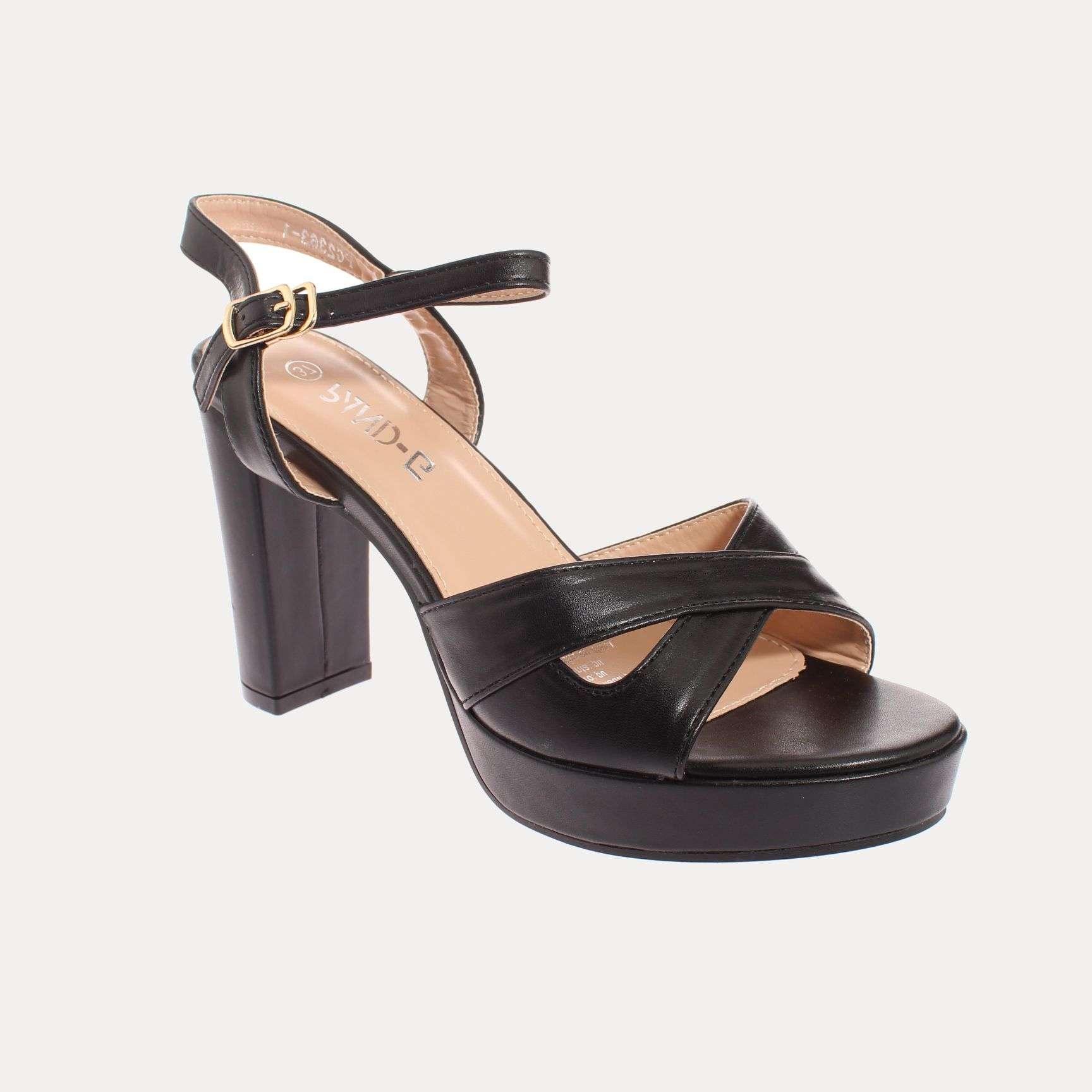 SANDALIA PLATAFORMA NEGRO PAND-G ART. 5PG23631BLACK - 1