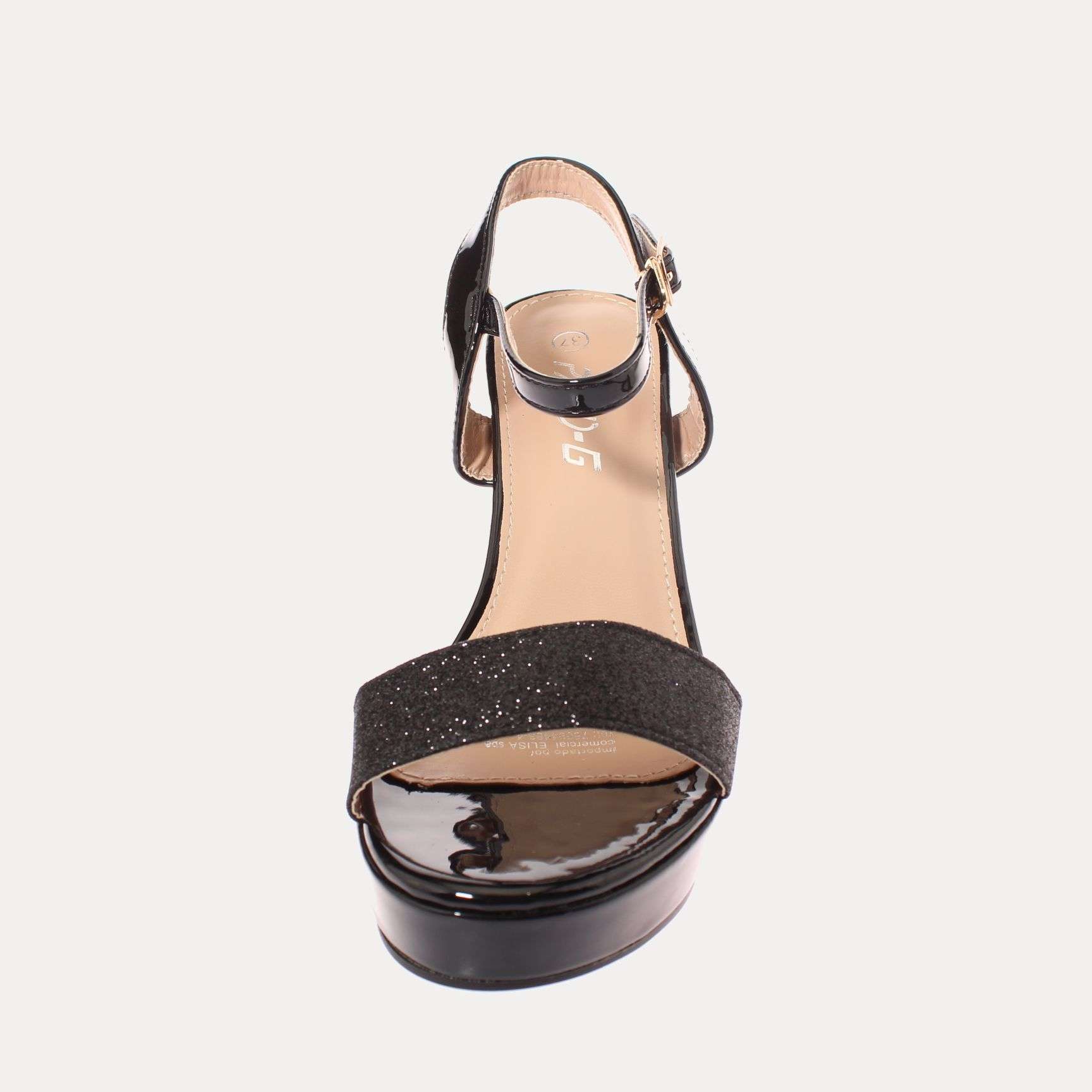 SANDALIA PLATAFORMA NEGRO PAND-G ART. 5PG23691BLACK - 3