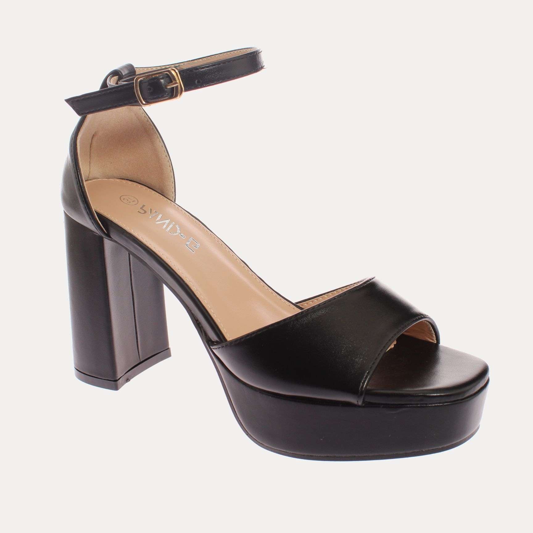 SANDALIA PLATAFORMA NEGRO PAND-G ART. 5PG23661BLACK - 1