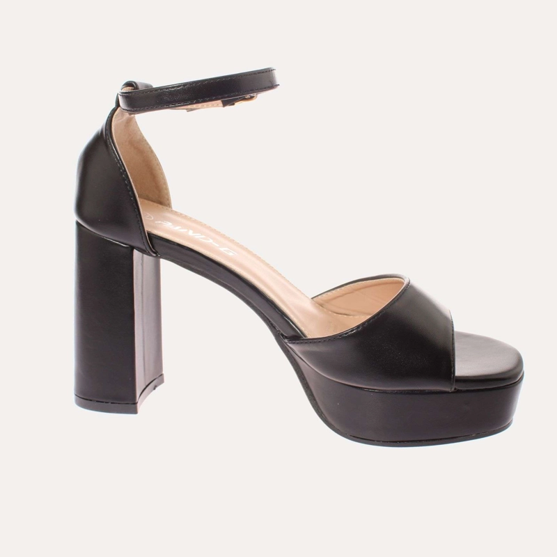 SANDALIA PLATAFORMA NEGRO PAND-G ART. 5PG23661BLACK - 4