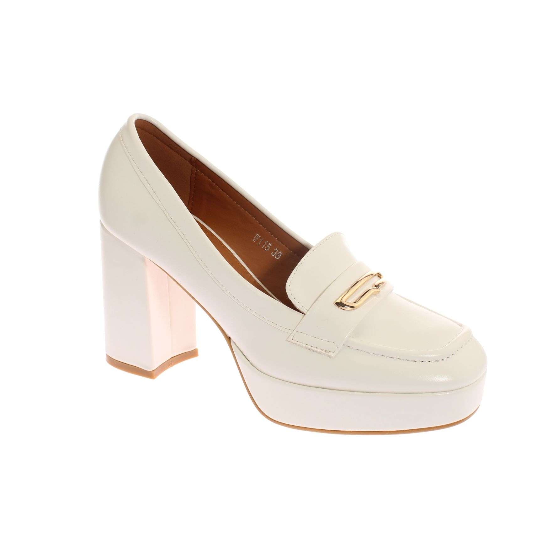 MOCASÍN TACÓN BLANCO VÍA FRANCA ART. 5W116WHITE - 1