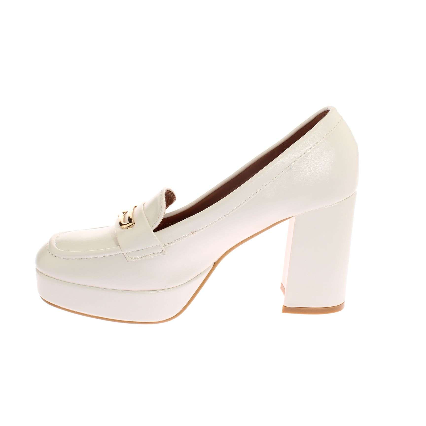 MOCASÍN TACÓN BLANCO VÍA FRANCA ART. 5W116WHITE - 4