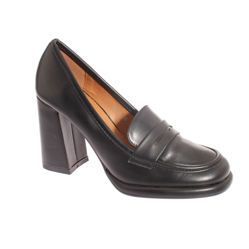 MOCASÍN TACÓN NEGRO VÍA FRANCA ART. 5W116BLACK - 1