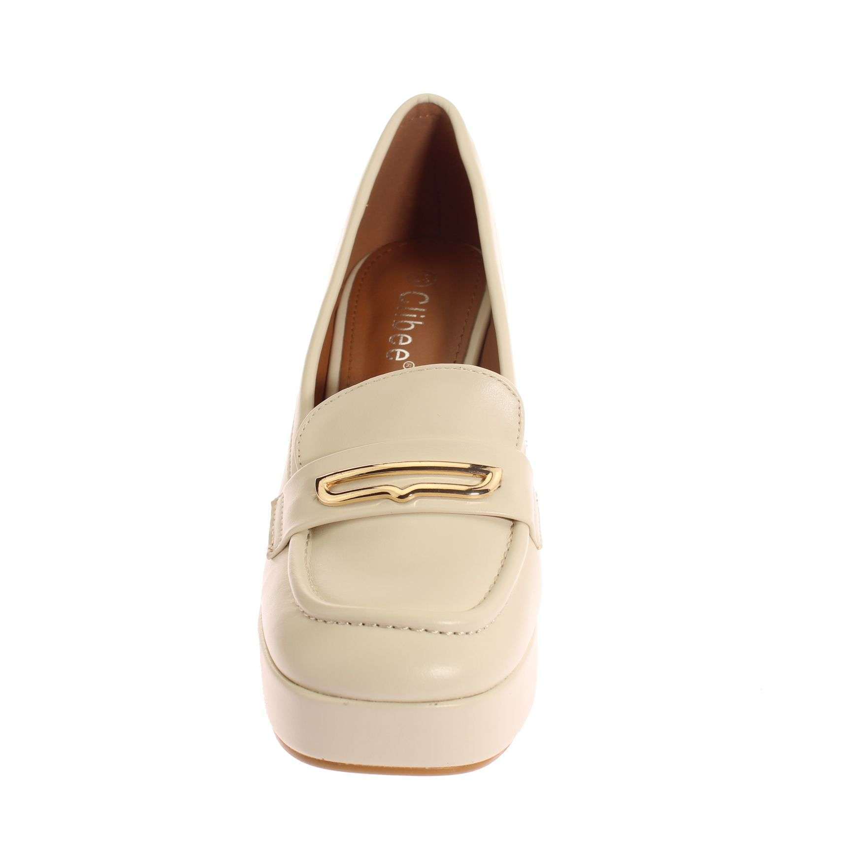 ZAPATO TACON BLANCO VIA FRANCA ART. 5W115KHAKI - 3
