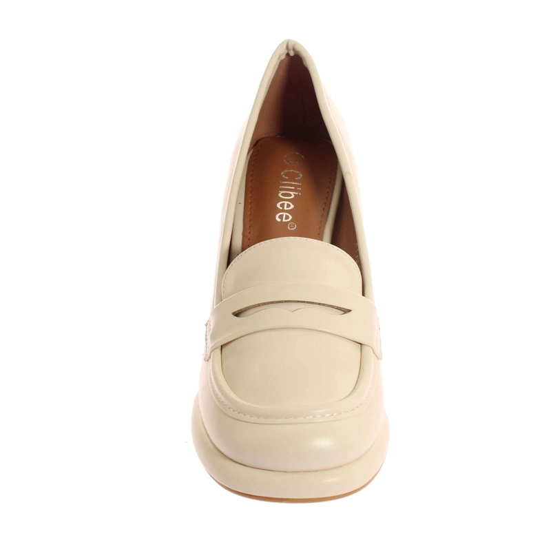 ZAPATO TACÓN BLANCO VÍA FRANCA ART. 5W116BEIGE - 3