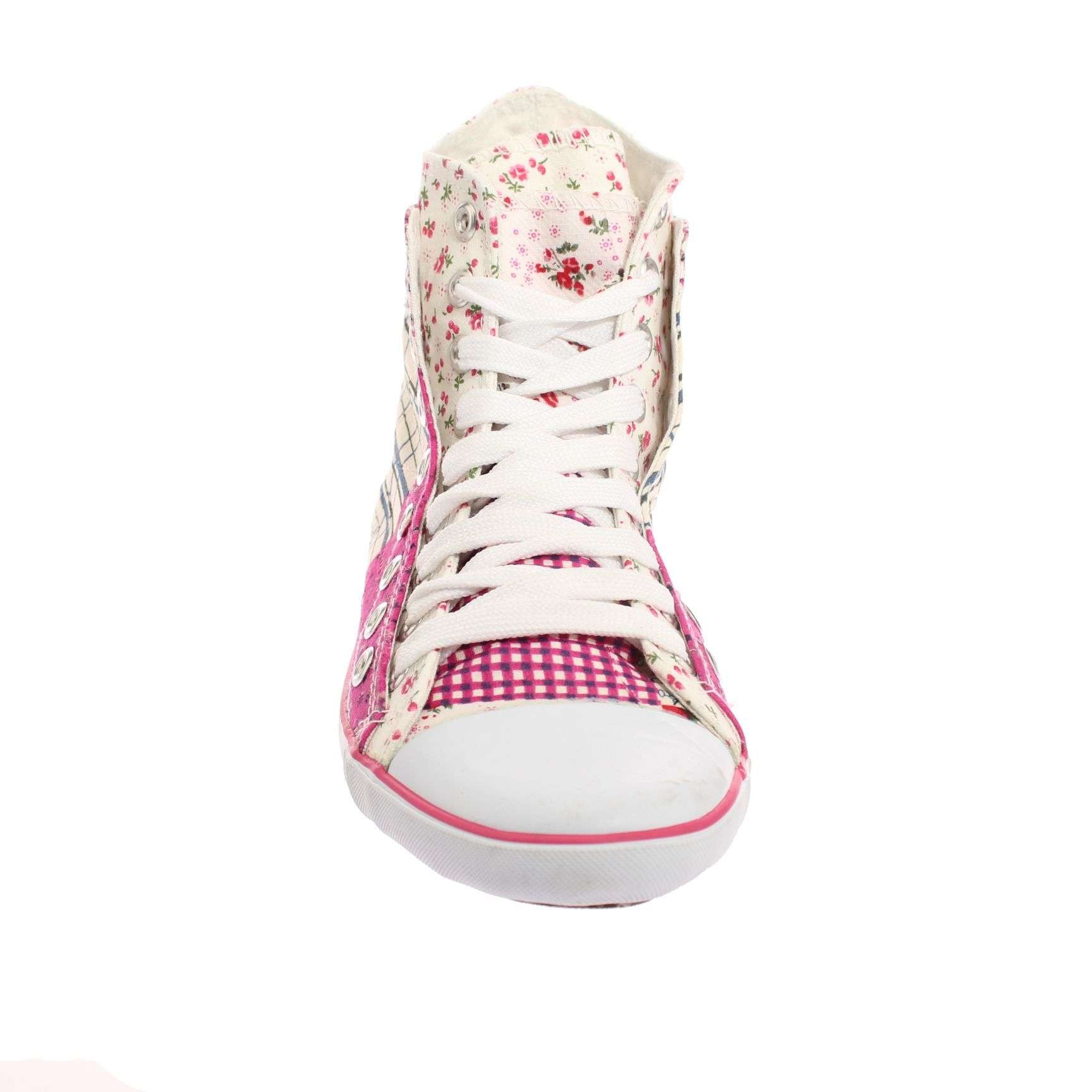 ZAPATILLA LONA FUCSIA VÍA FRANCA ART. 5DSCO1077FUCSIA BLANCO - 3