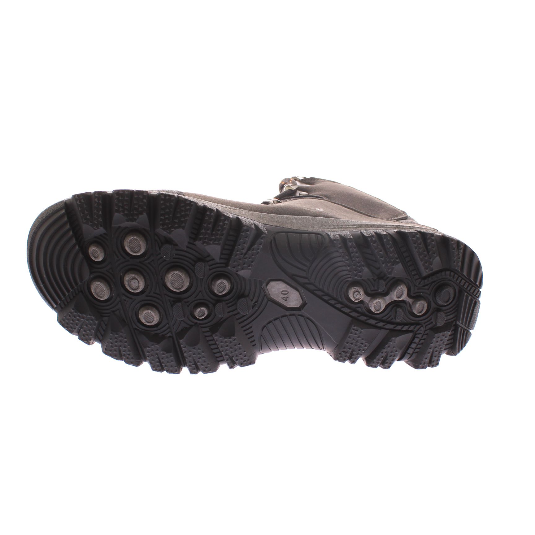 BOTIN OUTDOOR BLACK VIA FRANCA ART. 82203A0072HRBLACKORANGE - 5